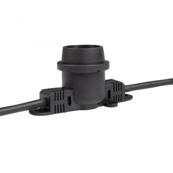 Фотография товара 'Jazzway .5040588A PBL-S60/ L18+1.5 Black E27 (универс.крепл) IP65'