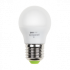 Фотография товара 'Jazzway Лампа светодиодная PLED- ECO-G45 5w E27 4000K 400Lm 230V/50Hz'