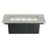 Jazzway Тротуарный светильник 3w 4000K 30° Сhrome IP67 встраиваемый