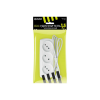 Jazzway .1047779 Удлинитель ФАZА Р16-010 3/1,5